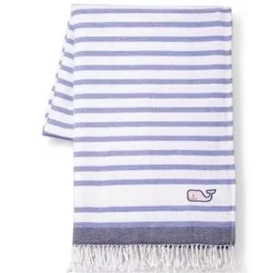 Vineyard Vines X Target striped throw blanket